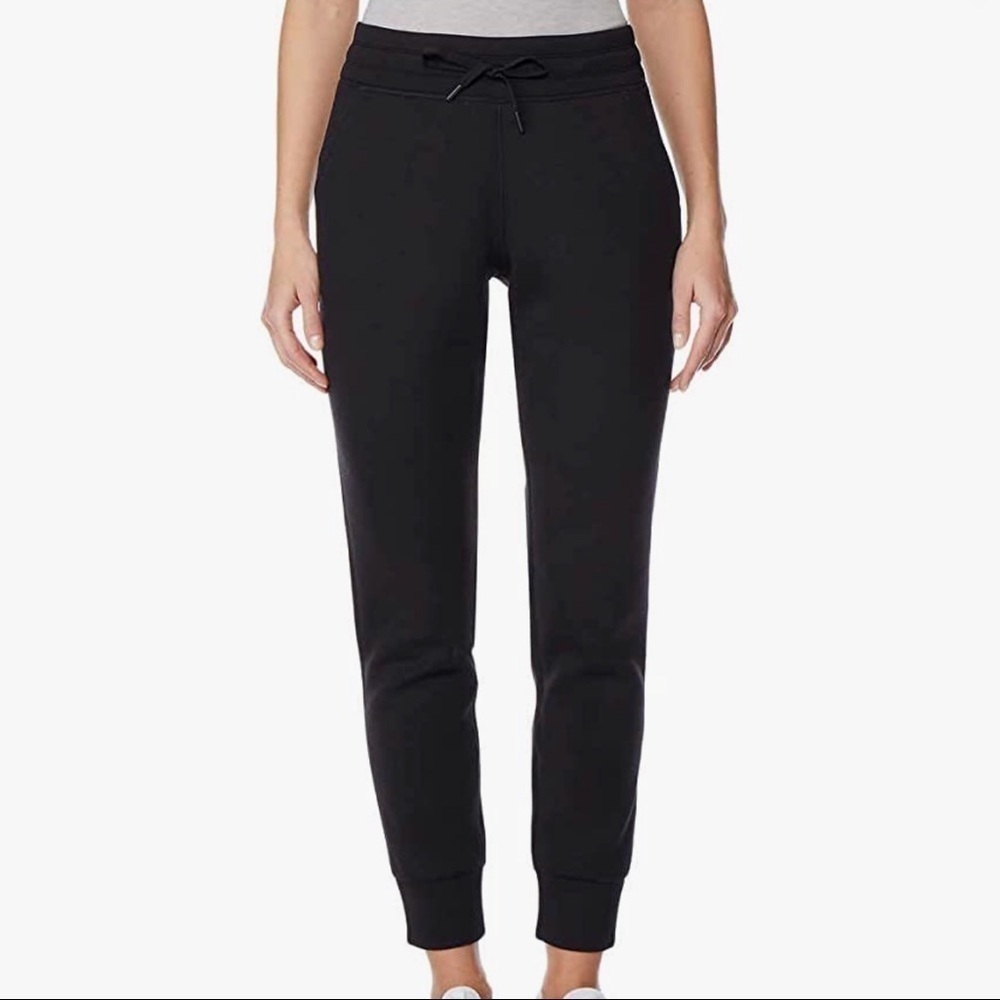 New-32 Degrees Draw String Closure, Pockets, Tech Fleece Jogger Pants BLACK MD - Picture 2 of 13